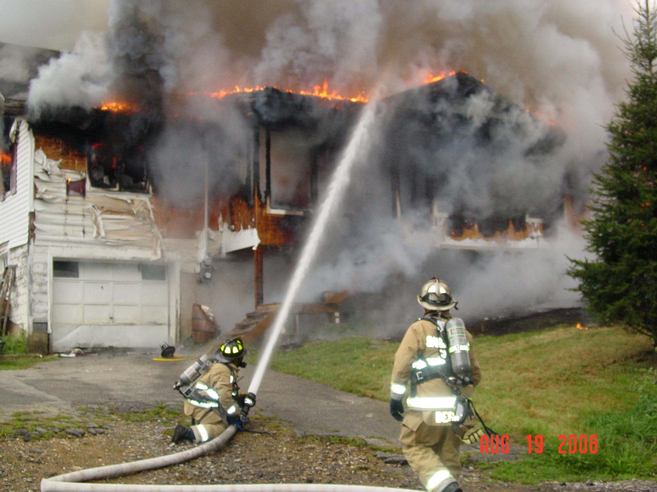 Tilton Fire August 2008